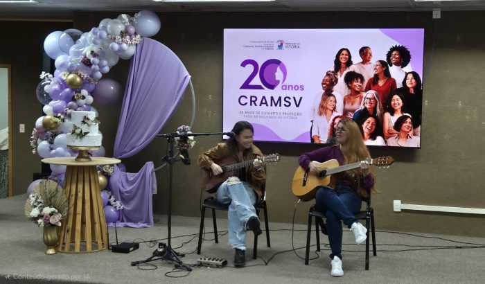 Cramsv completa 20 anos com mais de 35 mil atendimentos e reforça rede de proteção às mulheres em Vitória