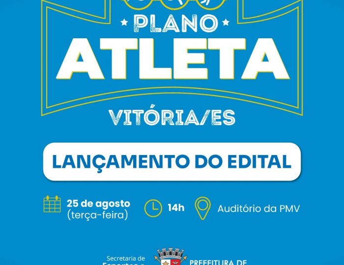 Lançamento do Plano Atleta 2026 acontecerá nesta terça-feira (25)