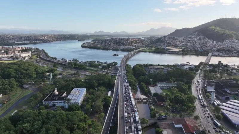 Segunda Ponte será interditada à noite a partir desta quarta para obras da quinta faixa