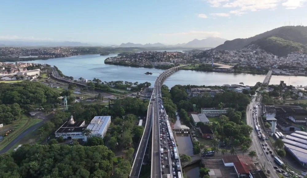 Segunda Ponte será interditada à noite a partir desta quarta para obras da quinta faixa