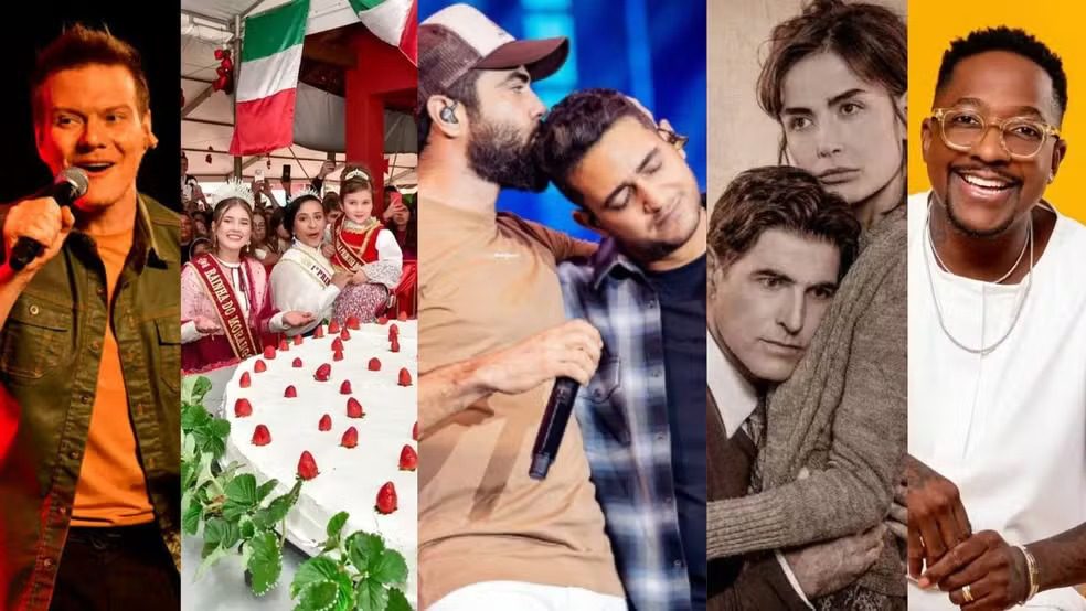 Fim de semana no ES reúne shows nacionais, festivais e atrações culturais; veja programação