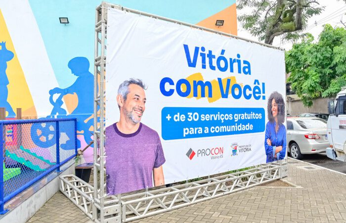 Vitória com Você reúne serviços gratuitos, oportunidades e atrações no Centro neste sábado