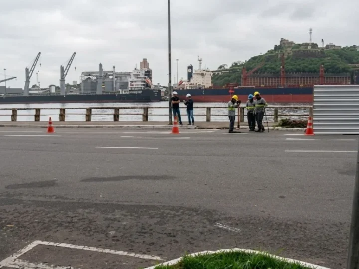 Obras da Avenida Beira-Mar começam com mudanças no trânsito e transporte em Vitória