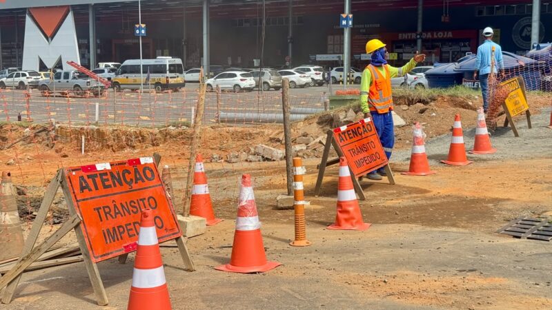 Obras do Trevo de Alto Lage interditam trecho da Avenida Mário Gurgel e mudam trânsito em Cariacica