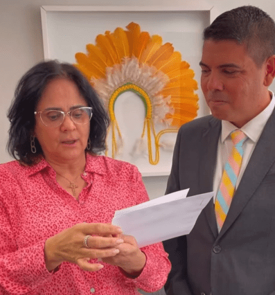 Messias Donato convida ex-ministra de Bolsonaro para evento de combate à sexualização precoce