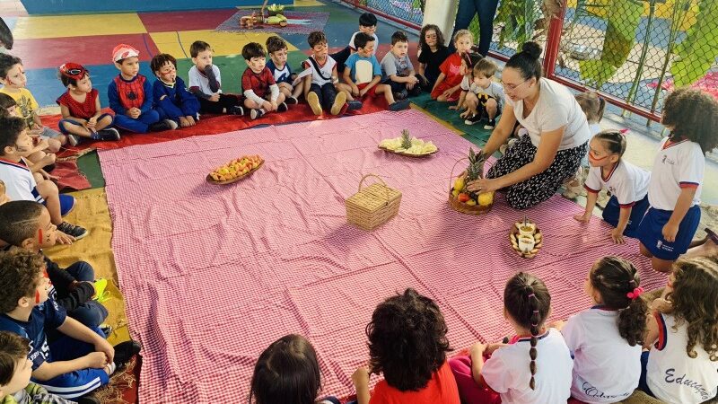 Aprendizado cultural e histórico encanta crianças em Jardim da Penha