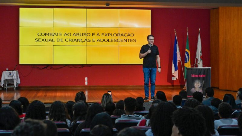 Palestra sobre o combate ao abuso de crianças e adolescentes é realizada na PMV.