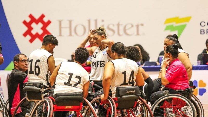 Neste domingo (13) acontece a final do Campeonato Brasileiro de basquete em cadeira de rodas