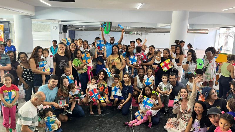 Comunidade Escolar do CMEI em Santos Dumont se Envolve em Atividade Literária Inspiradora