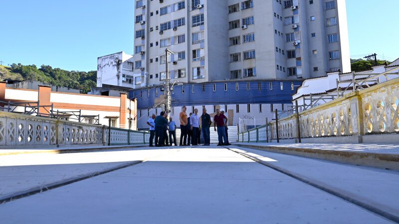 Viaduto caramuru: Obras de restauro estão próximas da conclusão