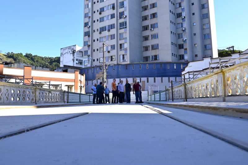 Viaduto caramuru: Obras de restauro estão próximas da conclusão