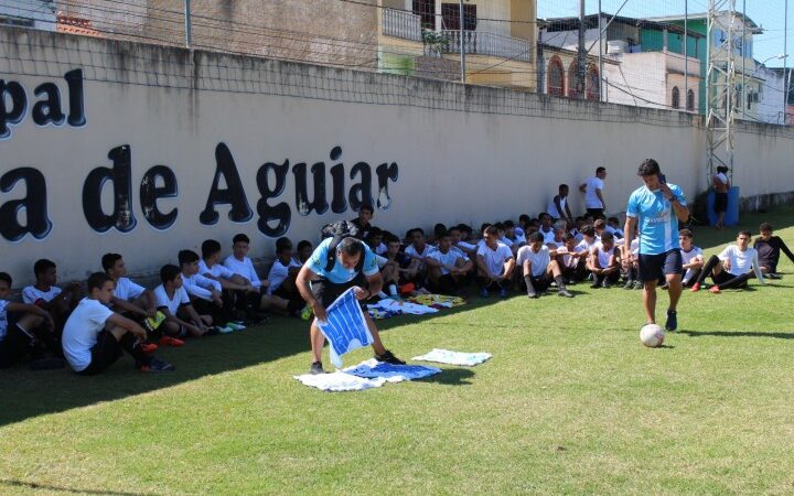 Guaçuí recebeu olheiros e realiza peneira de futebol para jovens atletas