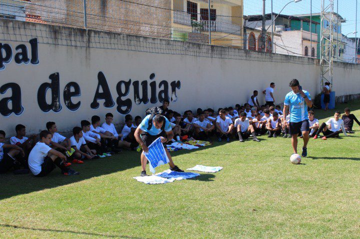 Guaçuí recebeu olheiros e realiza peneira de futebol para jovens atletas