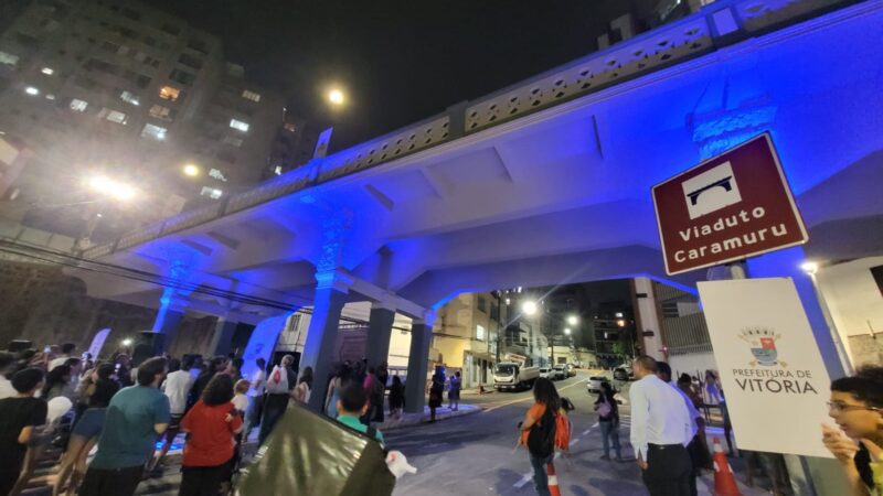 Caramuru Renovado: Vitória Celebra a Restauração do Monumento com Show e Luz Cênica.