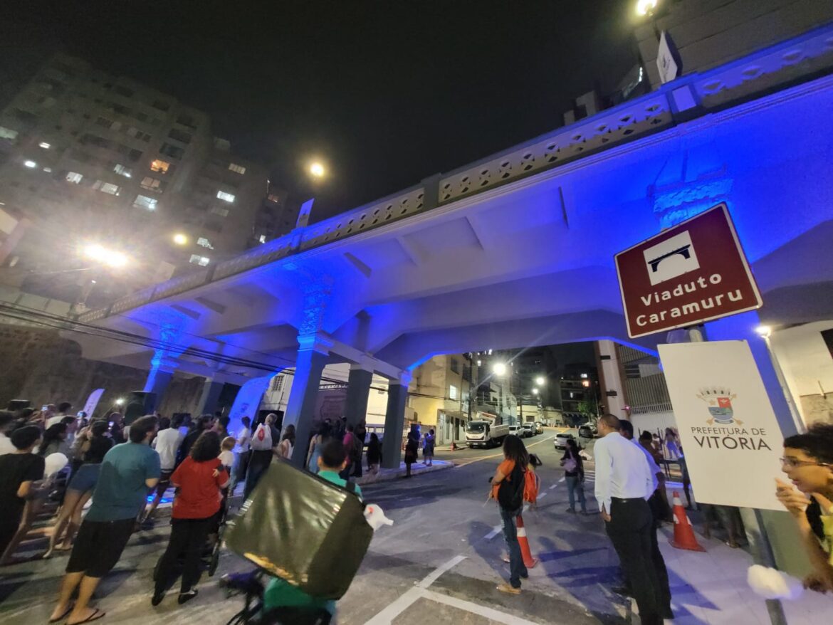 Caramuru Renovado: Vitória Celebra a Restauração do Monumento com Show e Luz Cênica.