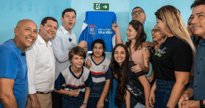 Conquista Esperada: Escola de Santos Dumont Ganha Quadra após 16 Anos.