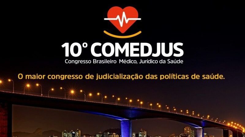 Participe do 10° Congresso Brasileiro Médico e Jurídico da Saúde em Vitória: Inscrições disponíveis