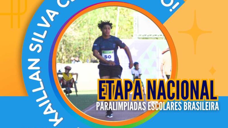 Itapemirim se Orgulha: Kaillan Silva Avança para a Fase Nacional das Paralimpíadas.