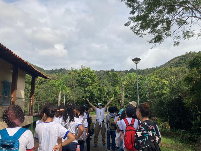 Educação Ambiental: Trilhas Levam Estudantes a Conhecer a Mata Atlântica.