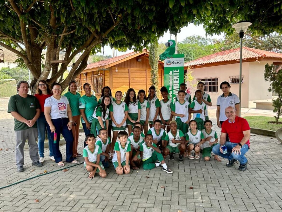Educação Ambiental em Ação: Alunos de São José do Calçado Visitam a Secretaria de Meio Ambiente.