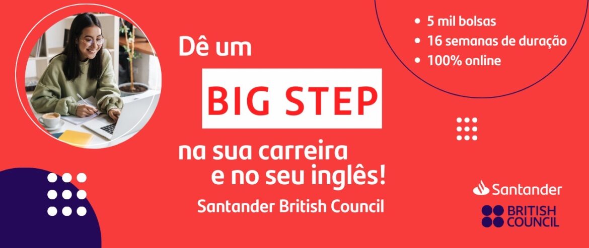 Santander e British Council Oferecem 5 Mil Bolsas de Estudo de Inglês para Capixabas