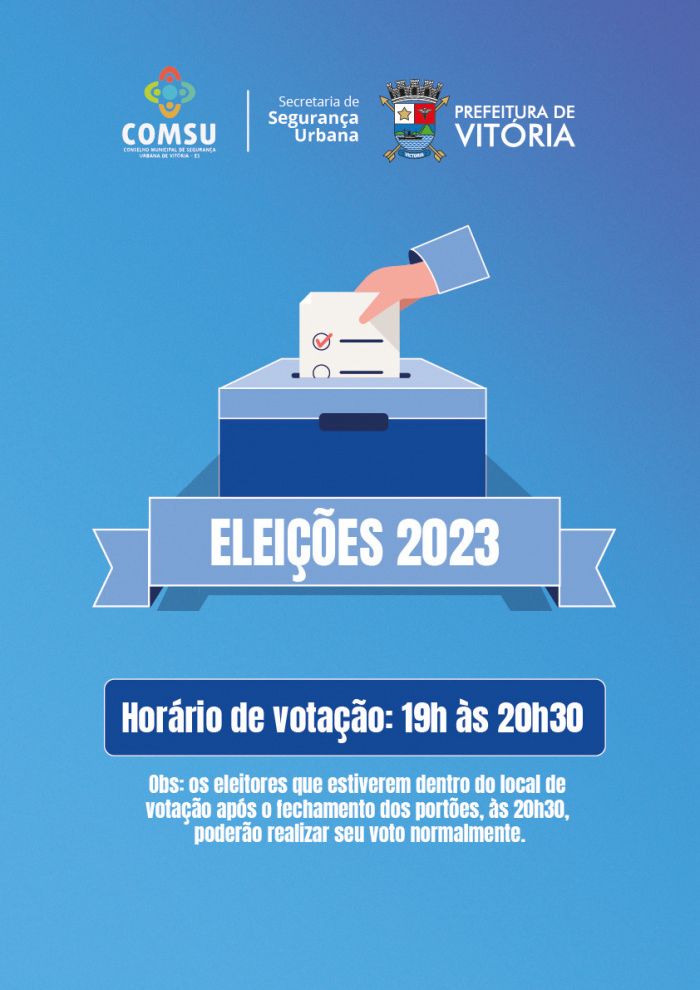 Votação pela Segurança: Início das Eleições do Conselho Municipal na Segunda-feira (20)