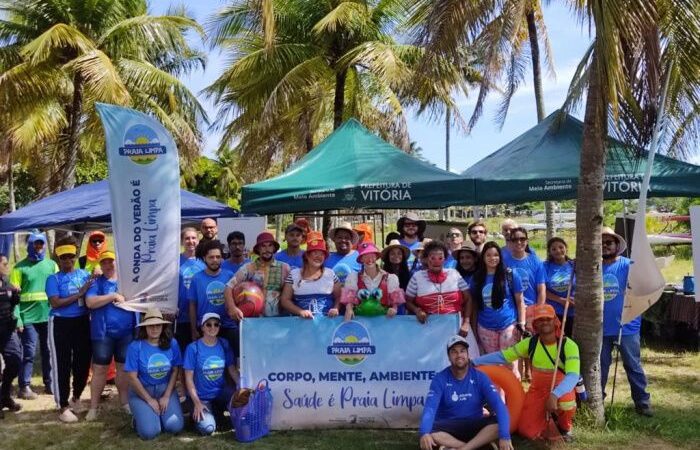 Sucesso Sustentável: Campanha Praia Limpa 2024 Brilha nas Areias de Vitória