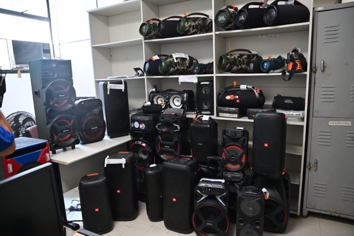 Operação histórica contra poluição sonora: 40 caixas de som recolhidas durante o carnaval na capital