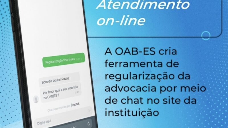 Facilitando o Processo: OAB-ES Introduz Chat para Regularização de Advogados