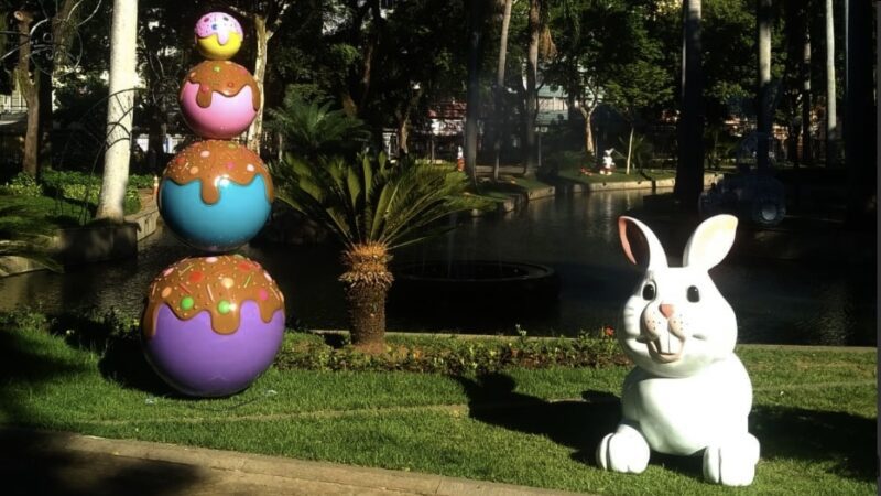 Celebração da Páscoa em Vitória: Vilas Encantadas na Praça dos Desejos e no Parque Moscoso