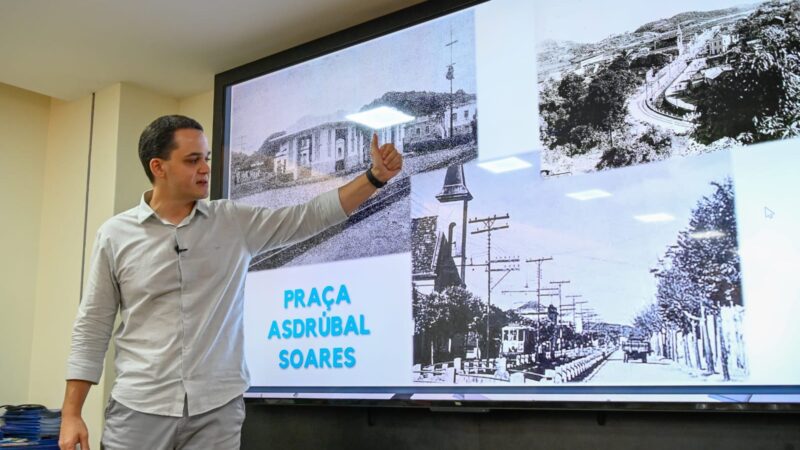 Pazolini lança edital para reconstrução da Praça de Jucutuquara que ganhará quadra poliesportiva e rua viva