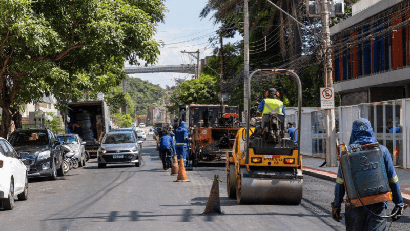 Vila velha: Renovação das vias: Rua João Joaquim da Mota ganha novo asfalto
