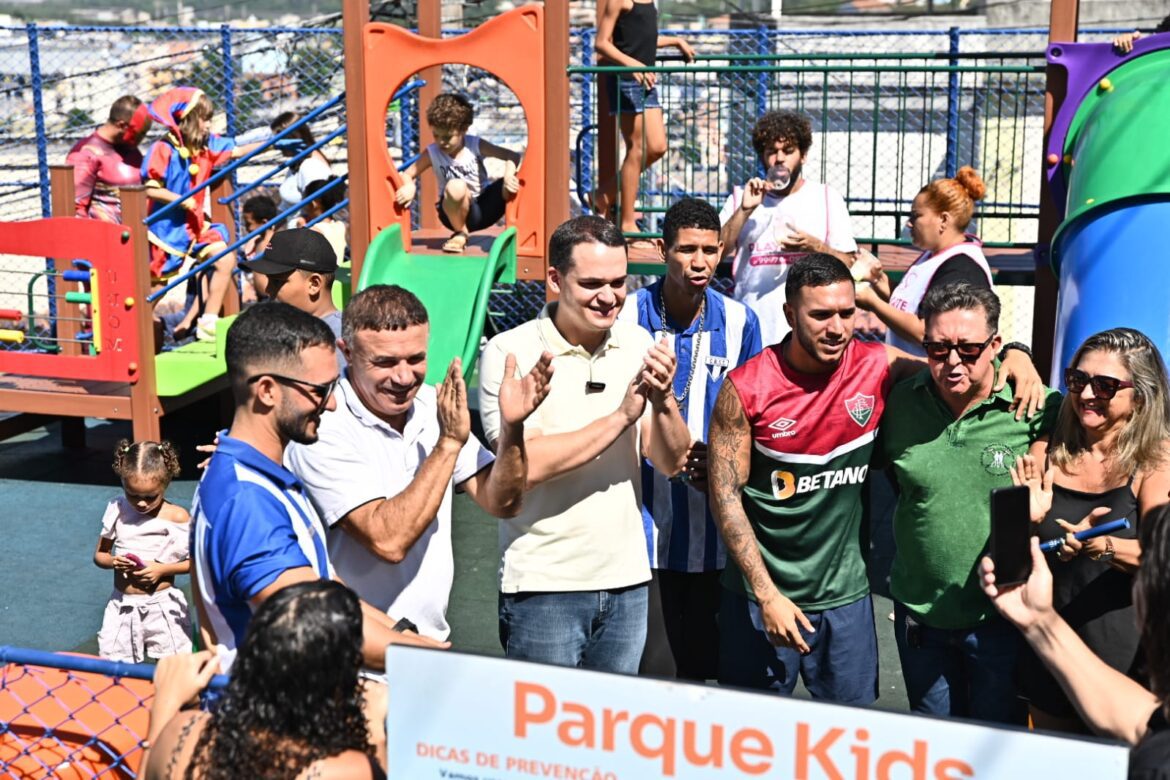 Diversão Garantida: Pazolini Abre as Portas do Novo Parque Infantil em Santa Clara