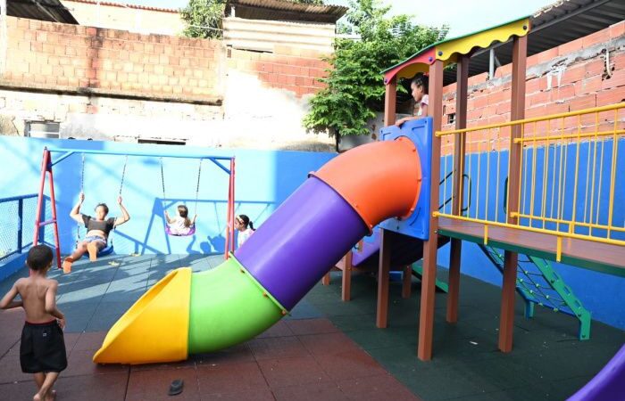 Inauguração das Estações Multiuso e Parque Kids em Nova Palestina e Santos Reis