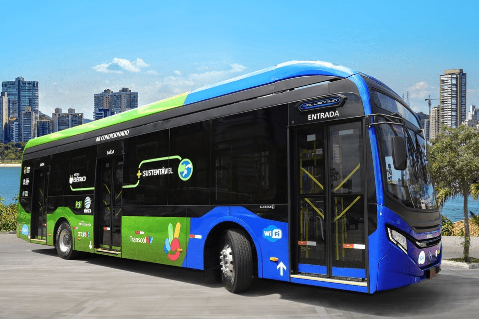 Avanço Sustentável: Espírito Santo receberá 50 novos ônibus elétricos