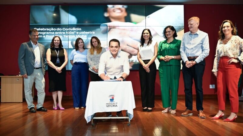 Aprendizado: Pazolini assina convênio entre Prefeitura de Vitória e Unicamp e impulsiona educação