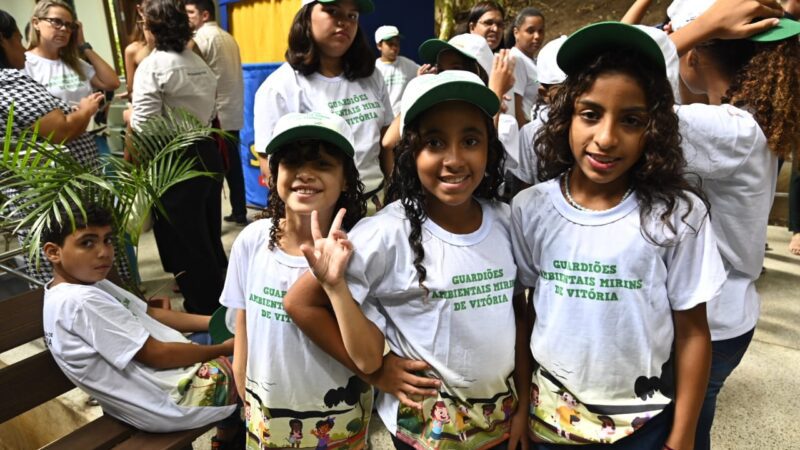 Compromisso ambiental: Pazolini lança Programa de Educação Ambiental e forma 2ª Turma de Guardiões Mirins