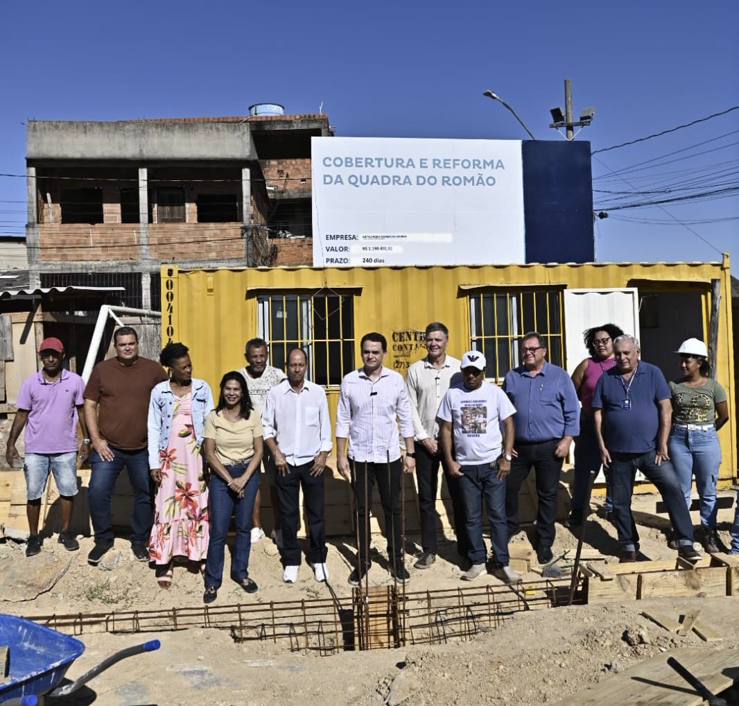 Pazolini Visita Projeto Esportivo em Desenvolvimento no Bairro Romão