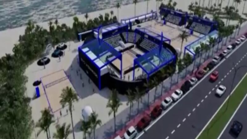 Arena na Praia da Costa Sedia Torneio Nacional de Futevôlei em Setembro