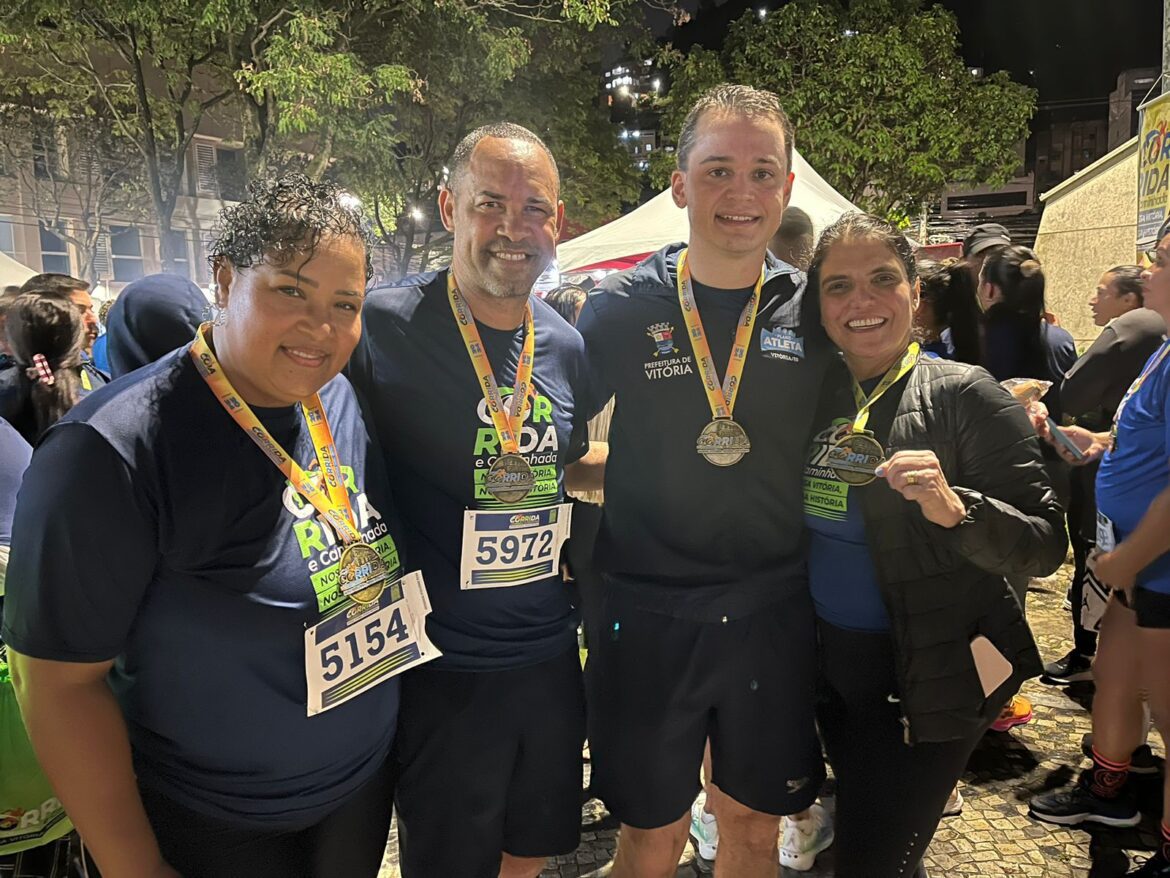 Pazolini participa de corrida noturna em Vitória que celebra história e cultura do Centro