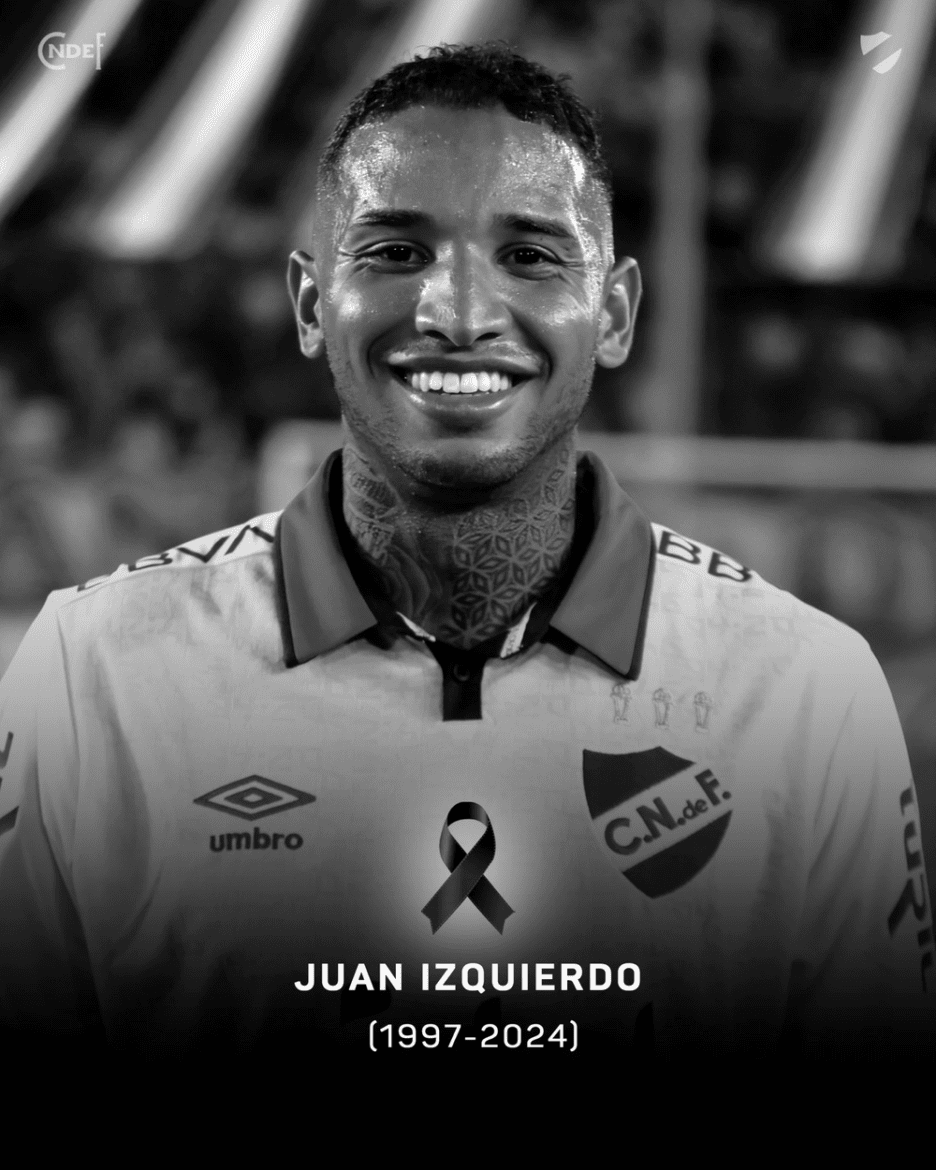 Tragédia no futebol: Izquierdo, do Nacional-URU, morre em São Paulo