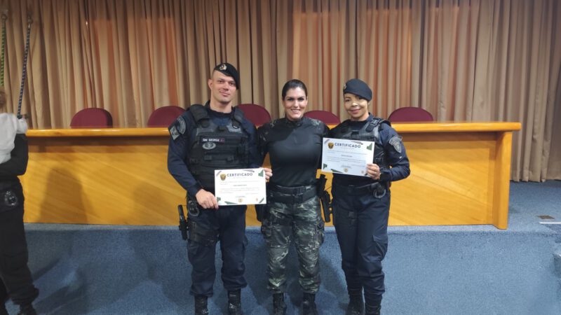 Curso de Condução de Cão Policial é finalizado por guardas municipais, que agora possuem certificação