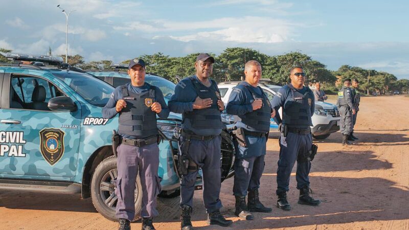 Guarda Civil Municipal de Presidente Kennedy recebe capacitação para uso de armas de fogo